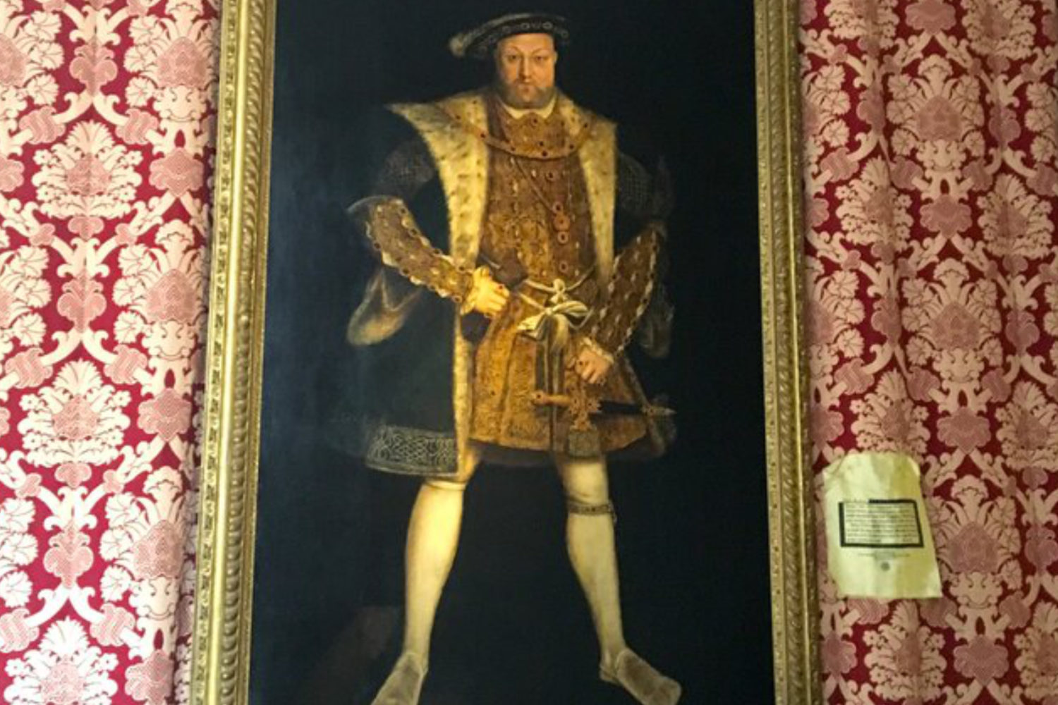 hampton court palace henry viii painting private tour guide