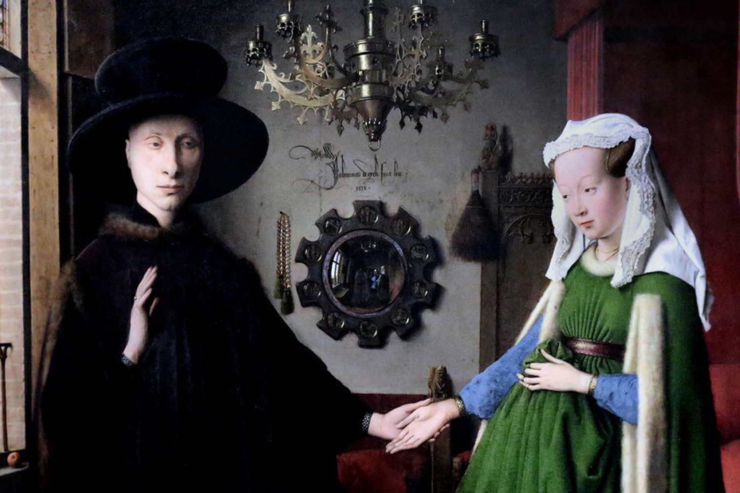 national gallery private tour the arnolfini portrait Jan van Eyck