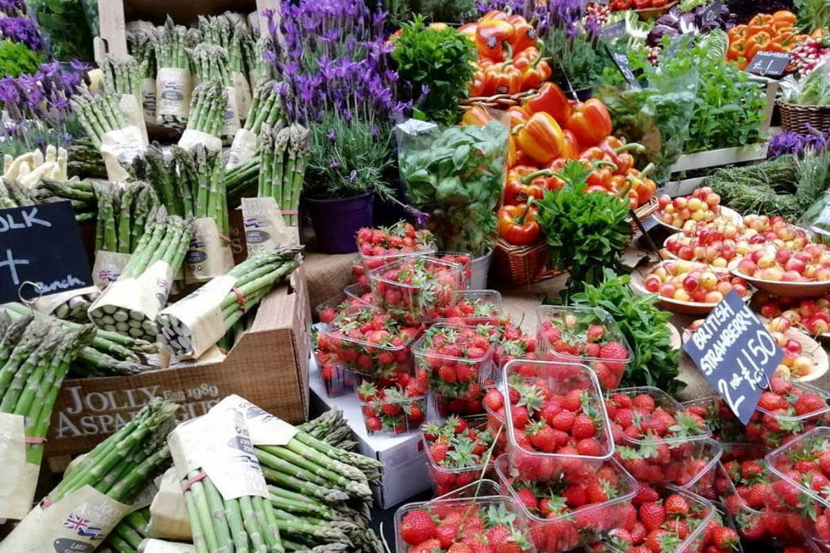 borough market tour private vegetables