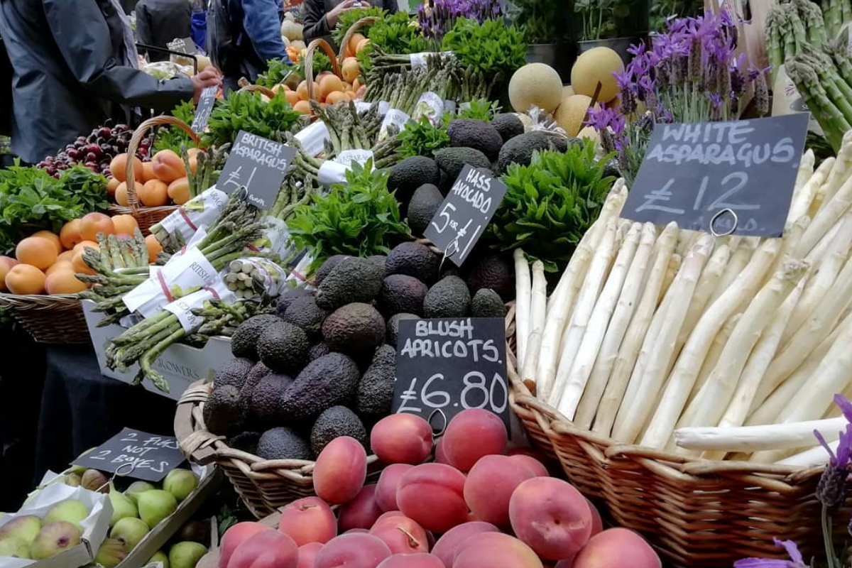 borough market private tour legumes